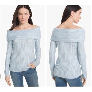 Off the shoulder Sweater from WHBM